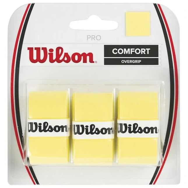 Pack 3 Overgrips Wilson Pro Comfort Yellow