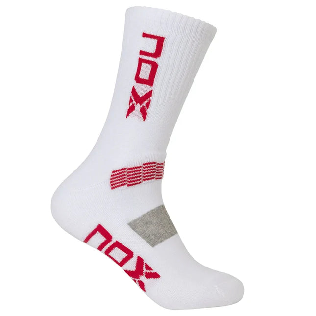 Calzini Nox Padel Bianchi e Rossi