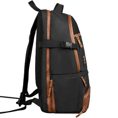 Zaino Nox Luxury Open Series Nero/Marrone