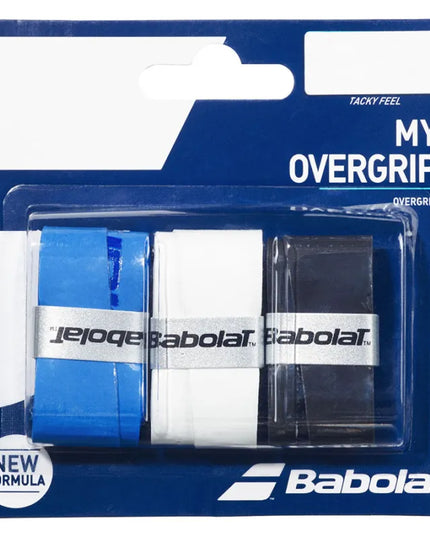 Overgrip MY OVERGRIP Black /White/Blue 3pz
