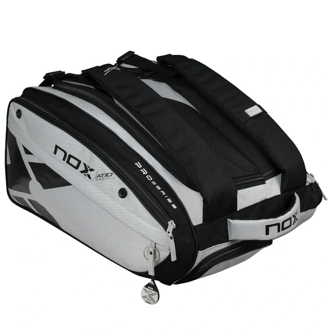 Borsa Padel per racchetta Nox AT10 Competition XL compatta grigia/nera