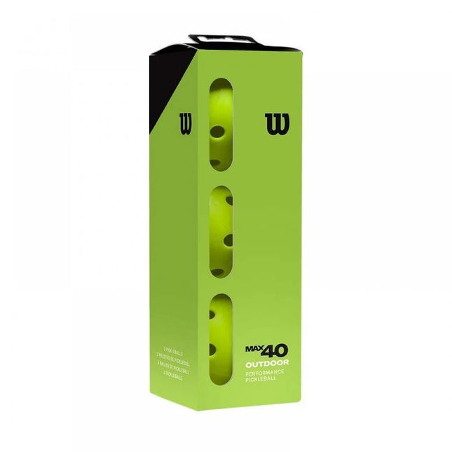 Wilson Pickleball Pack 3 unità Outdoor ACK Green