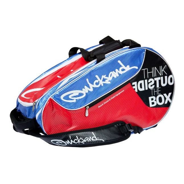 Quicksand Borsa Compact Blu/Red/Black BEACH TENNIS