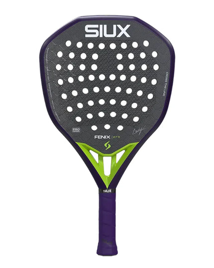 Siux Fenix Pro 2026 Glow Purple overgrip OMAGGIO