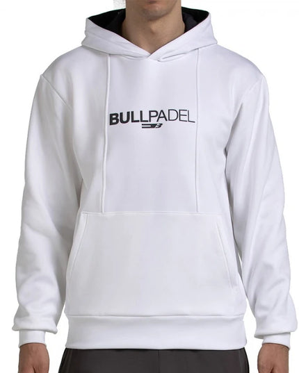 Bullpadel Acube Felpa Bianca 2026