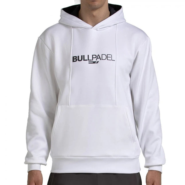 Bullpadel Acube Felpa Bianca 2026