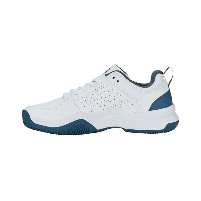 K-Swiss Men's Court Express 2 Clay White/Water Blue Sneakers