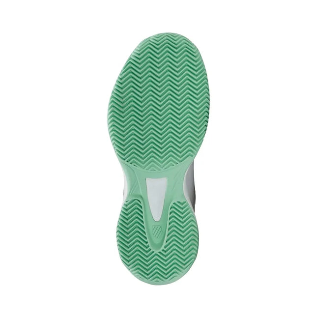 K-Swiss Women's Court Express 2 Scarpe Clay White/Mint