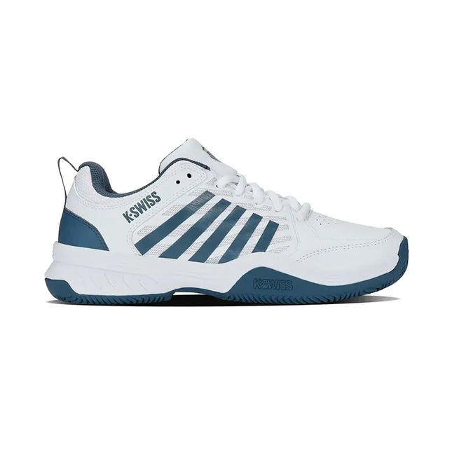 K-Swiss Men's Court Express 2 Clay White/Water Blue Sneakers