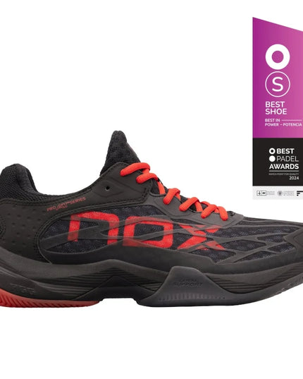 Nox AT10 Lux Scarpe da ginnastica nera/rossa