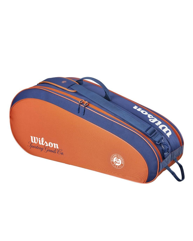 Borsa Porta Racchette Wilson Roland Garros Team 6PK 2026