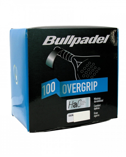 Scatola Bullpadel Hac White  100 unità