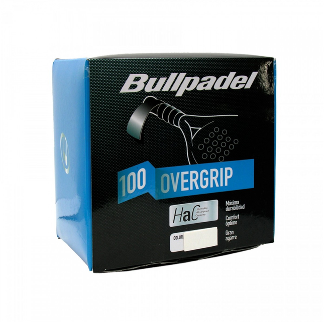 Scatola Bullpadel Hac White  100 unità