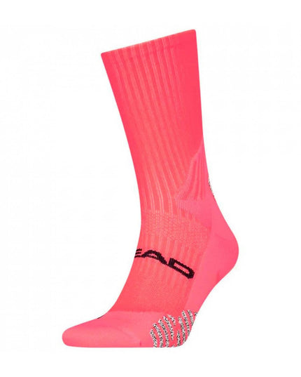 Calzini Head Padel Crew Coral Fluo