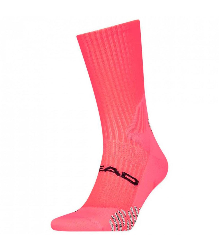 Calzini Head Padel Crew Coral Fluo