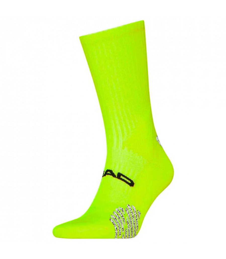 Calzini Head Padel Crew Giallo Fluo