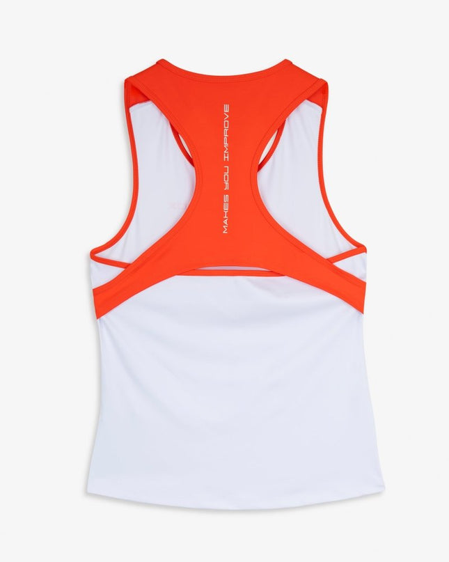 Canottiera Nox Femminile Bianco/Blu Blu Navy 2026