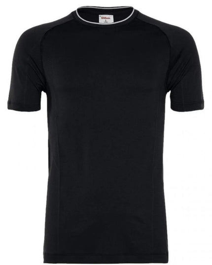T-shirt nera Wilson M Team Team Crew