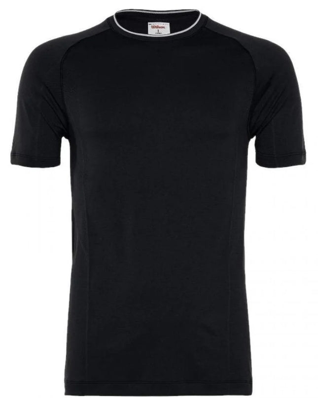 T-shirt nera Wilson M Team Team Crew