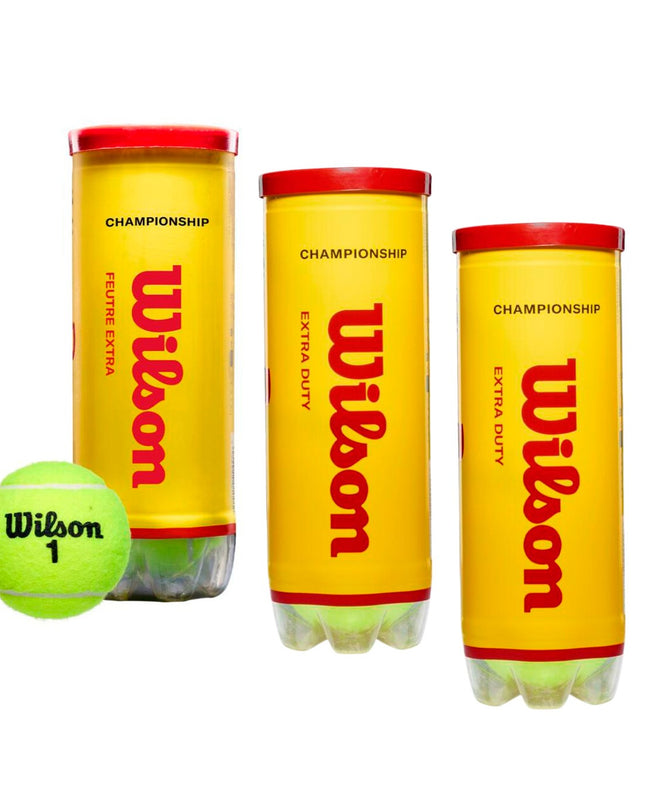 3 TUBI di palline Wilson Championship