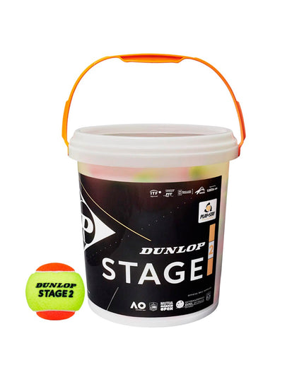 Palline da tennis Dunlop Stage 2 Orange