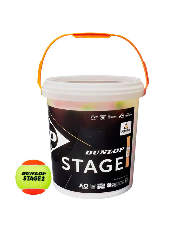 Palline da tennis Dunlop Stage 2 Orange
