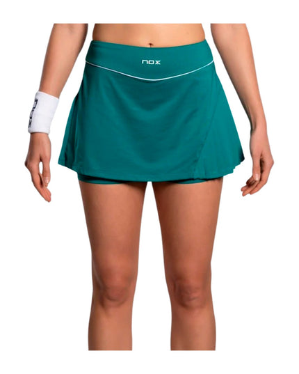 Gonna Nox Pro Donna Verde Bianco