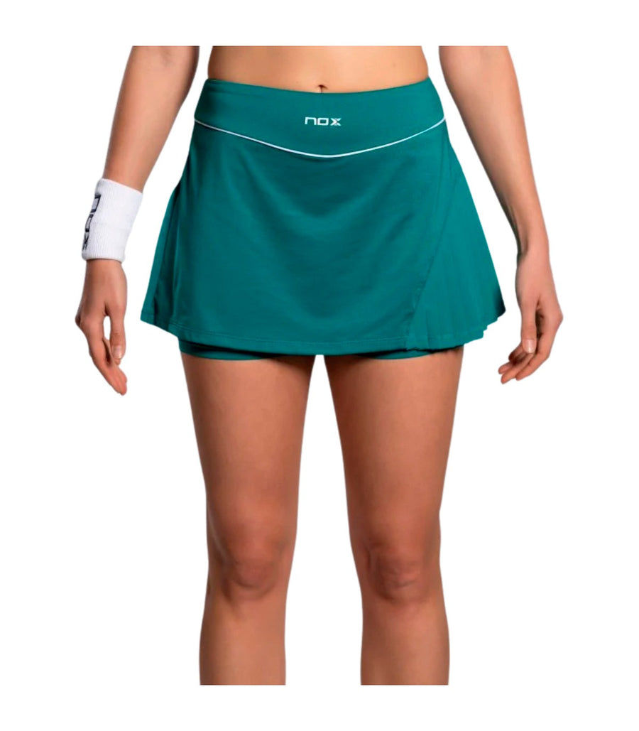 Gonna Nox Pro Donna Verde Bianco