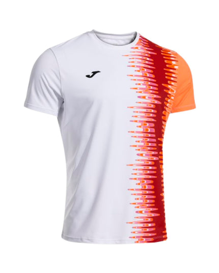 Maglietta Joma Smash Bianco Arancione