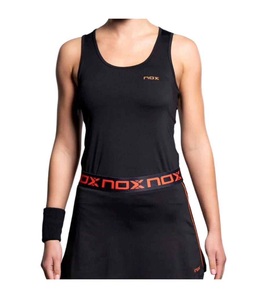 Maglietta Nox Padel Team Donna Nero