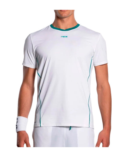 Maglietta Nox Pro Uomo Bianco Verde