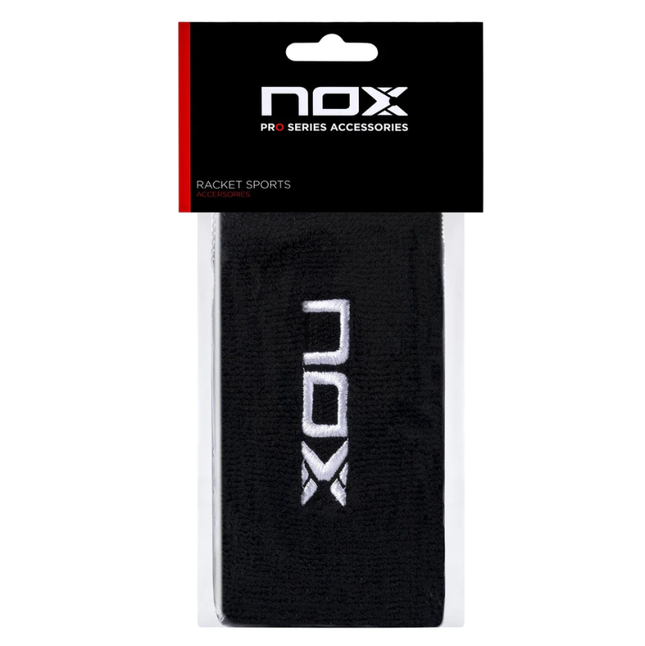 POLSINI  lunghi neri Nox Logo bianco