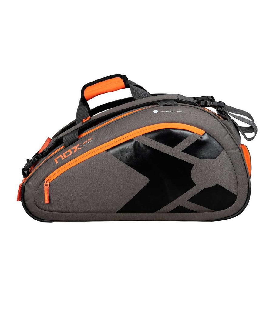 Nox AT10 Team Padel Bag Grigio Arancione