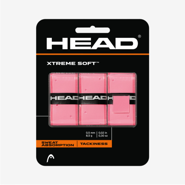 Head Extreme Soft Rosa Estremo Overgrip traforato
