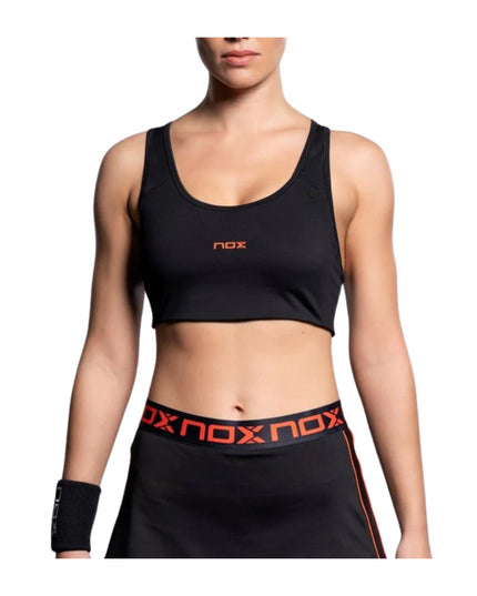Reggiseno Nox Padel Team Donna Nero