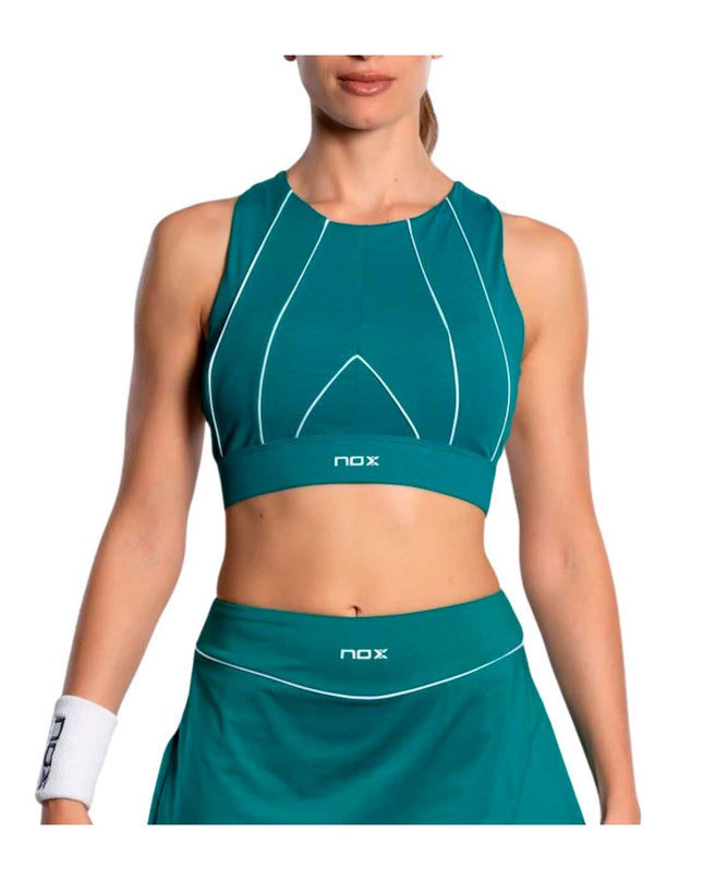 Top Nox Pro Donna Verde Bianco