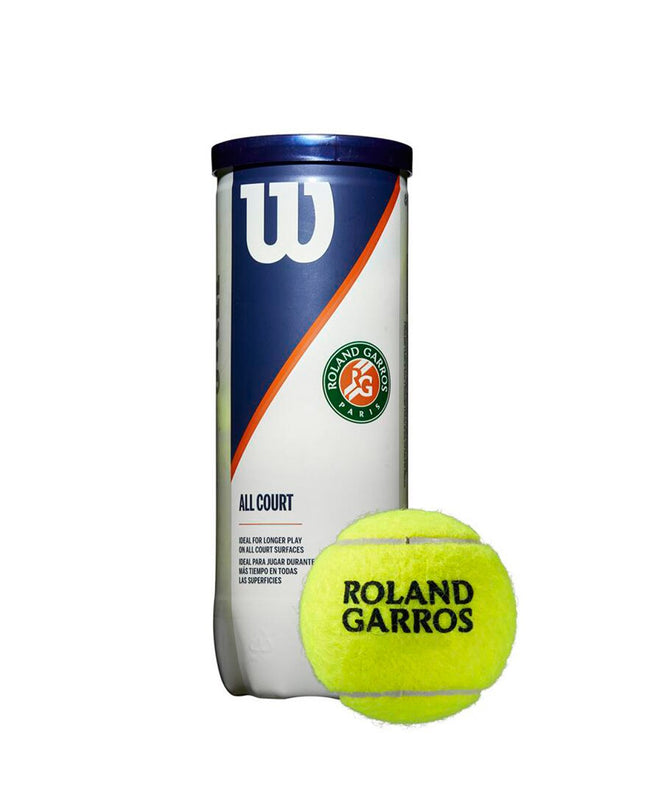 Wilson Roland Garros 3-Ball Set per tutti i campi da gioco TENNIS