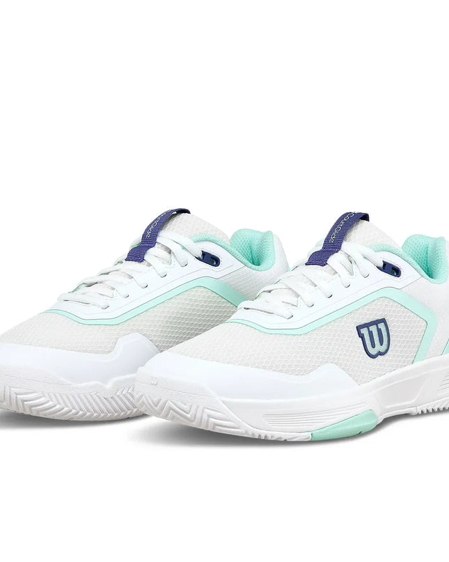 Wilson CourtGlide con bianche/turchese 2026